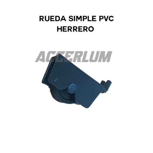 RUEDA SIMPLE PVC