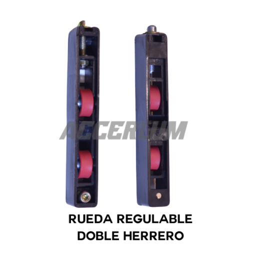 RUEDA REGULABLE DOBLE